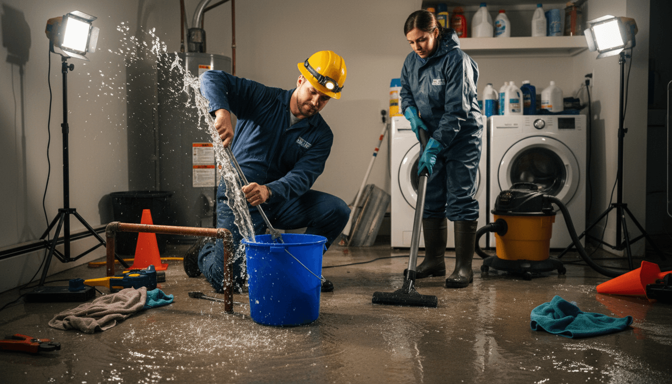 Burst Pipe Water Damage