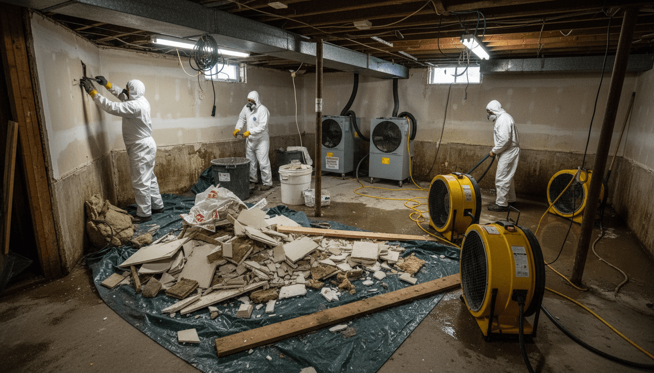 Flood Damage Cleanup