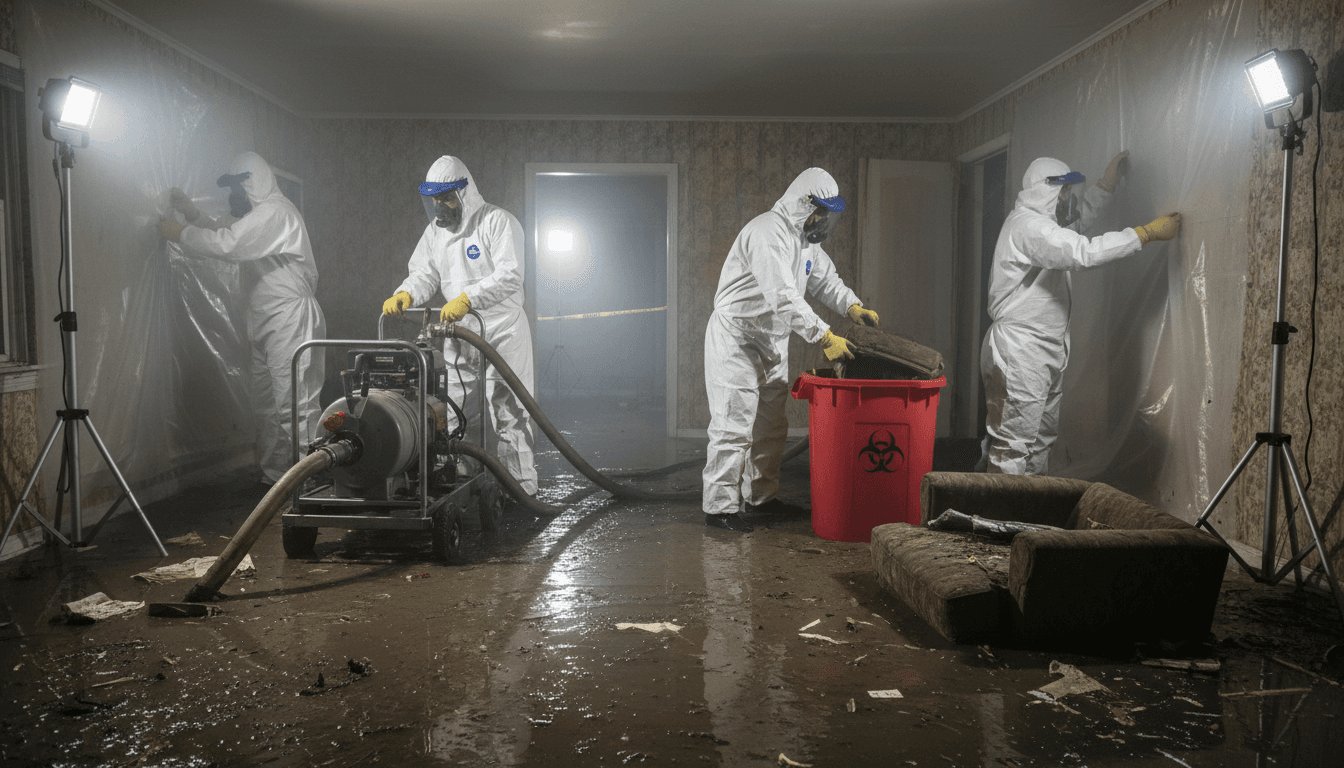 Sewage & Black Water Cleanup