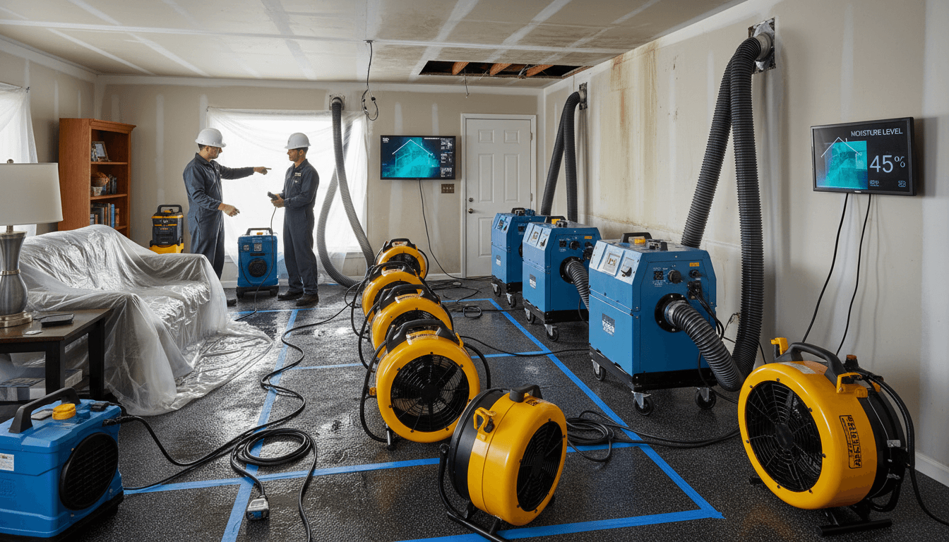Structural Drying & Dehumidification